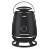 Optimus Portable 360 Surround Ceramic Heater W/ Thermostat In Black