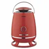 Optimus Portable 360 Surround Ceramic Heater W/ Thermostat In Red