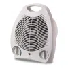 Optimus Portable Fan Heater With Thermostat In White In White