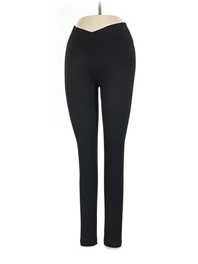 Pre-owned Oqq Active Pants In Black