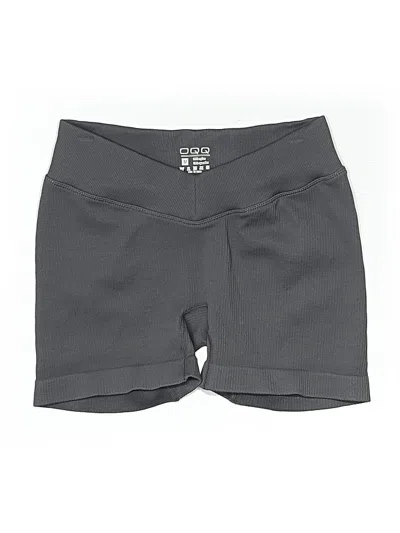Pre-owned Oqq Athletic Shorts In Gray