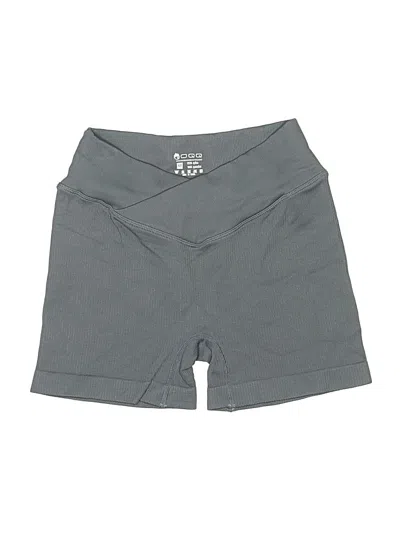 Pre-owned Oqq Athletic Shorts In Gray