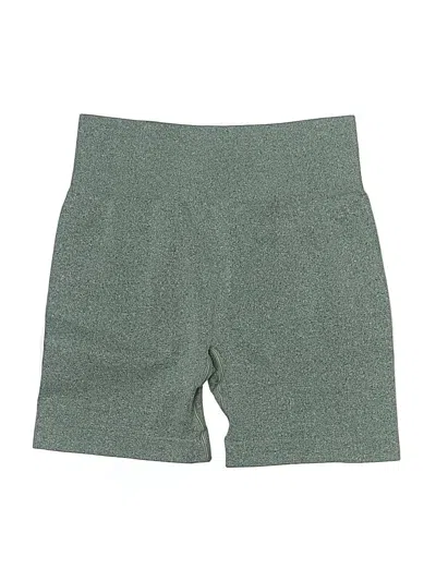 Pre-owned Oqq Athletic Shorts In Green