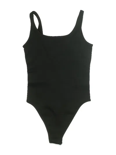 Pre-owned Oqq Bodysuit In Black