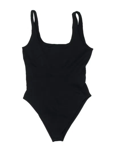 Pre-owned Oqq Bodysuit In Black
