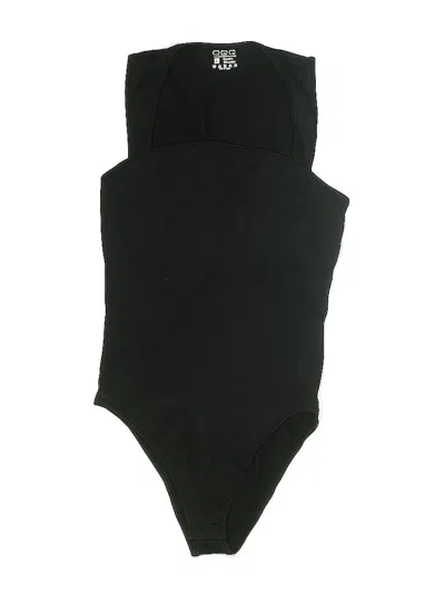 Pre-owned Oqq Bodysuit In Black