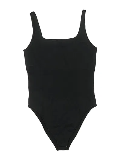 Pre-owned Oqq Bodysuit In Black