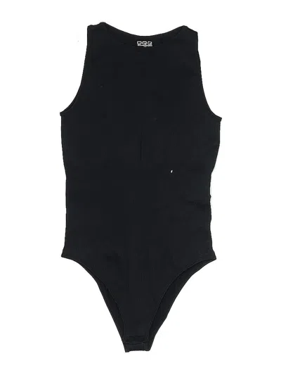Pre-owned Oqq Bodysuit In Black