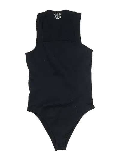 Pre-owned Oqq Bodysuit In Black