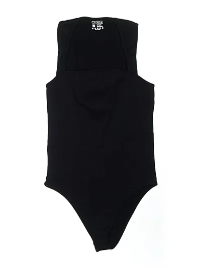 Pre-owned Oqq Bodysuit In Black