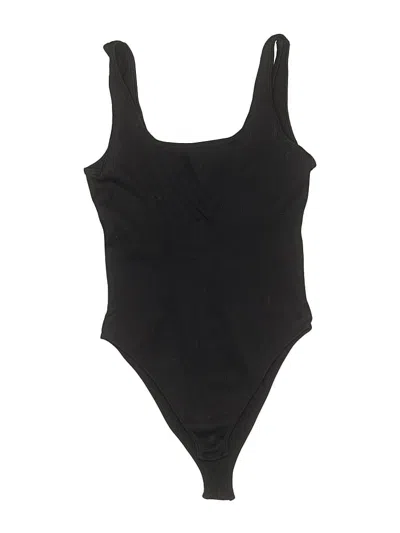 Pre-owned Oqq Bodysuit In Black