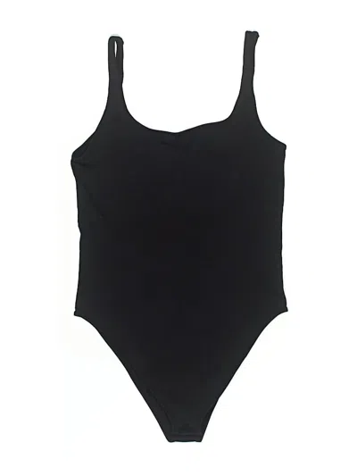 Pre-owned Oqq Bodysuit In Black