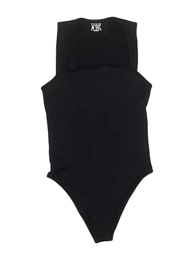Pre-owned Oqq Bodysuit In Black