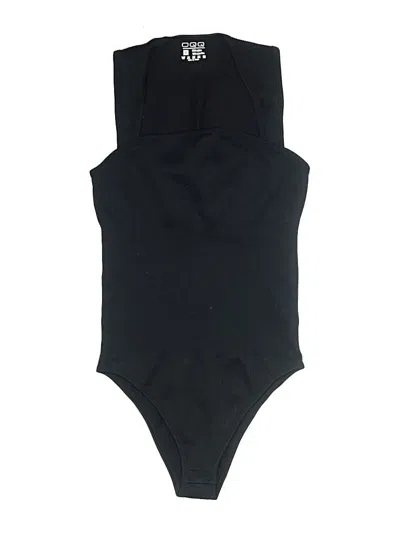 Pre-owned Oqq Bodysuit In Black