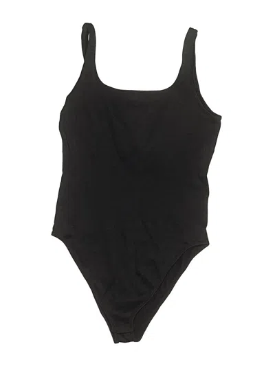 Pre-owned Oqq Bodysuit In Black