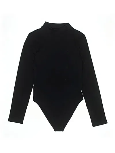 Pre-owned Oqq Bodysuit In Black