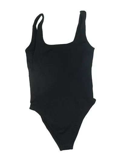 Pre-owned Oqq Bodysuit In Black