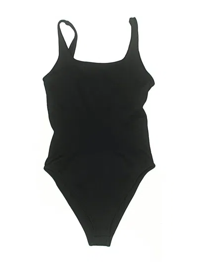 Pre-owned Oqq Bodysuit In Black