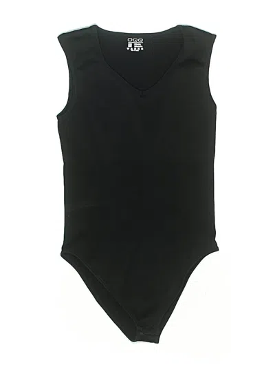 Pre-owned Oqq Bodysuit In Black