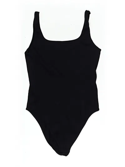 Pre-owned Oqq Bodysuit In Black