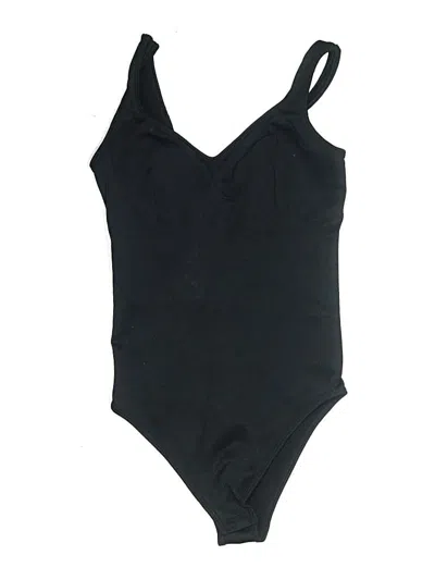 Pre-owned Oqq Bodysuit In Black