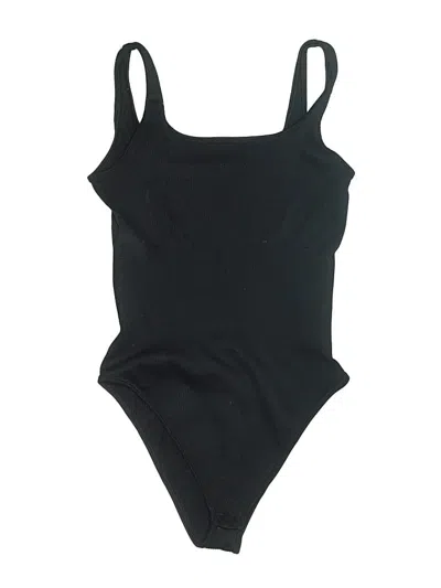 Pre-owned Oqq Bodysuit In Black