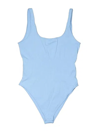 Pre-owned Oqq Bodysuit In Blue