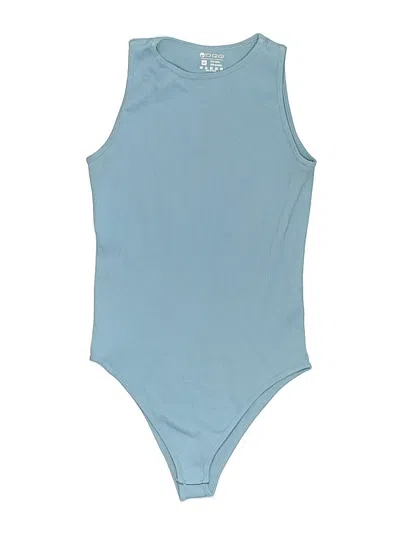 Pre-owned Oqq Bodysuit In Blue