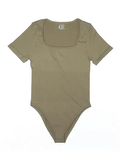 Pre-owned Oqq Bodysuit In Brown