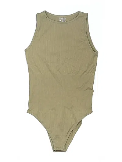 Pre-owned Oqq Bodysuit In Brown