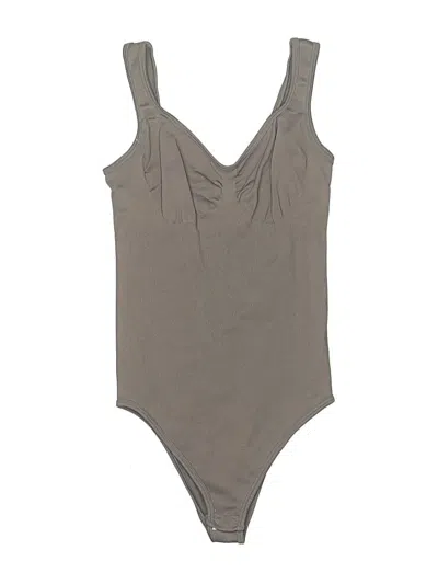 Pre-owned Oqq Bodysuit In Gray