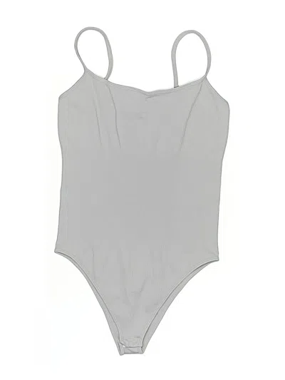 Pre-owned Oqq Bodysuit In Gray