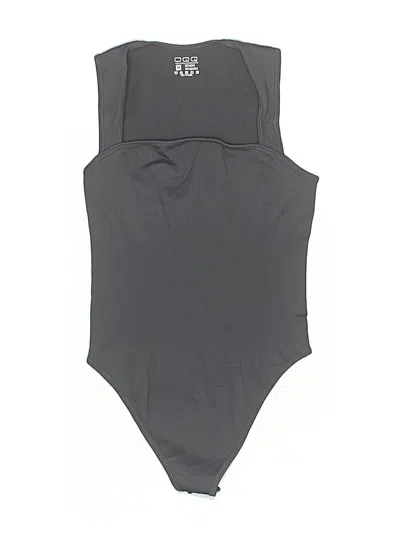 Pre-owned Oqq Bodysuit In Gray