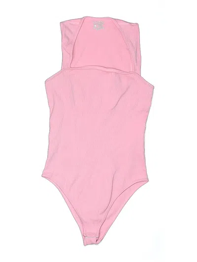 Pre-owned Oqq Bodysuit In Pink