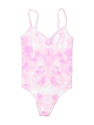 Pre-owned Oqq Bodysuit In Pink