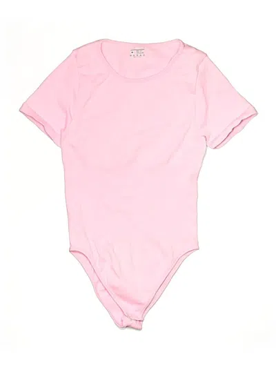 Pre-owned Oqq Bodysuit In Pink