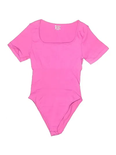 Pre-owned Oqq Bodysuit In Pink