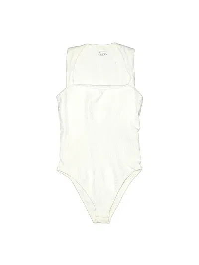 Pre-owned Oqq Bodysuit In White