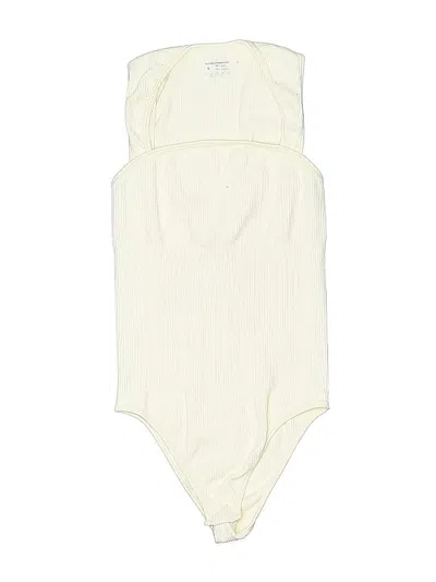 Pre-owned Oqq Bodysuit In White