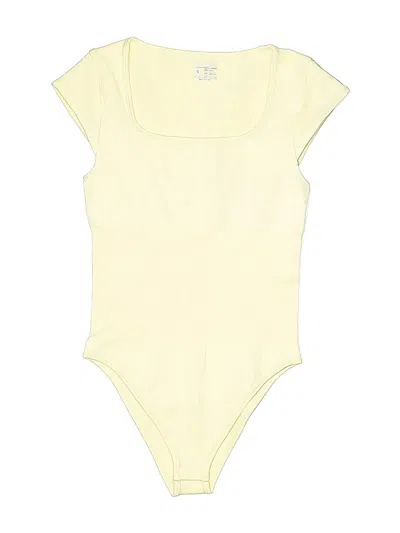 Pre-owned Oqq Bodysuit In White