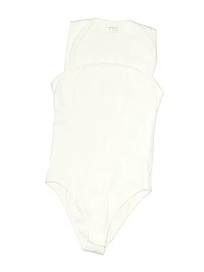 Pre-owned Oqq Bodysuit In White