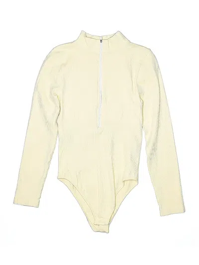 Pre-owned Oqq Bodysuit In Yellow