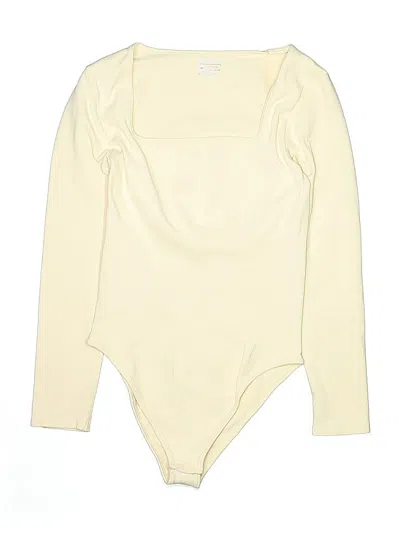 Pre-owned Oqq Bodysuit In Yellow