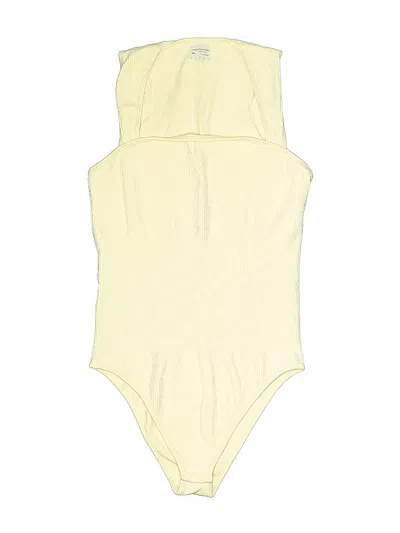 Pre-owned Oqq Bodysuit In Yellow