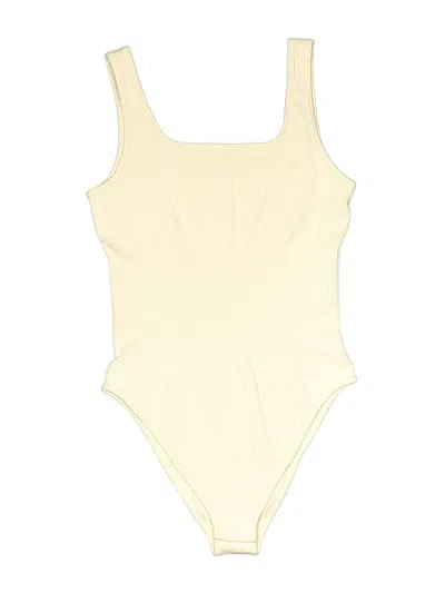 Pre-owned Oqq Bodysuit In Yellow