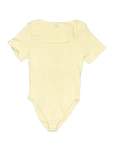 Pre-owned Oqq Bodysuit In Yellow