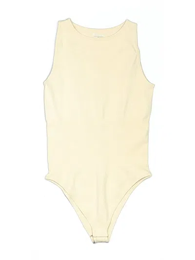 Pre-owned Oqq Bodysuit In Yellow