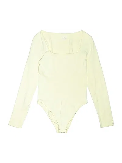 Pre-owned Oqq Bodysuit In Yellow