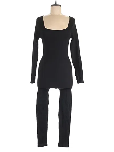 Pre-owned Oqq Jumpsuit In Black