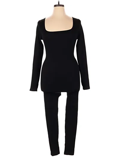 Pre-owned Oqq Jumpsuit In Black